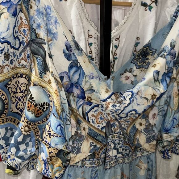 6 NWOT CAMILLA Puff Sleeve Mini Dress
Al Manial Palace Memoirs SMALL - Picture 10 of 11